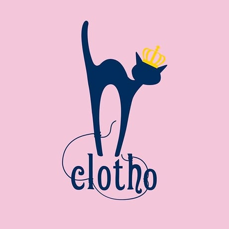 ★サイズ限定★カフェクロトコラボ こども半袖Tシャツ　ベビーピンク （クロト猫）