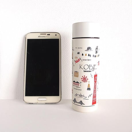 ポケットサーモボトル 130ml（旅するマチルダ　神戸）