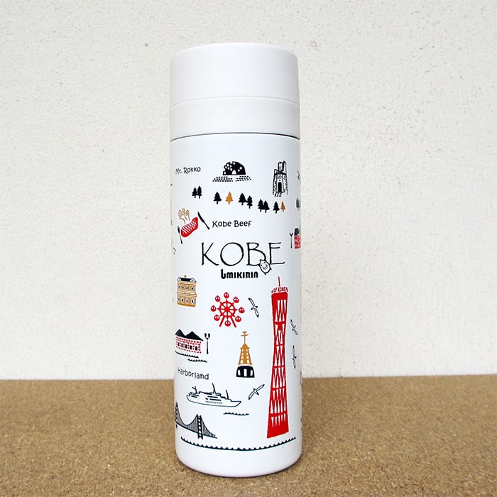 ☆リニューアル☆サーモステンレスボトル300ml（旅するマチルダ 神戸