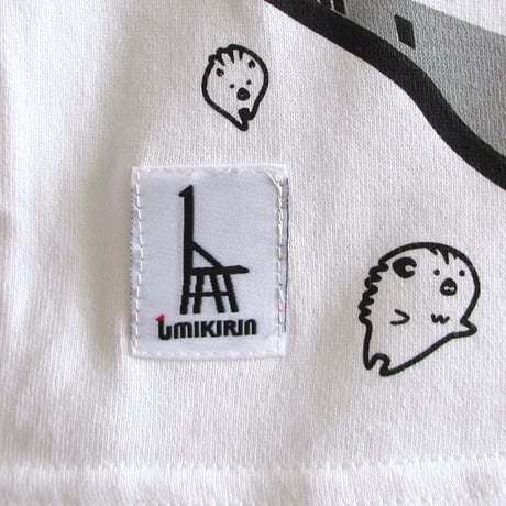 こどもTシャツ　ホワイト（新幹線Ｎ７００系＆０系）