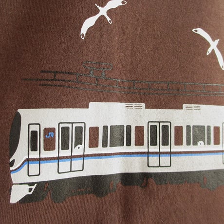 おとなTシャツ　ブラウン（ＪＲ西日本　新快速225系）