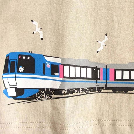 おとなＴシャツ　ベージュ（智頭急行スーパーはくと）