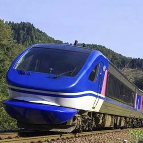 ジップトートバッグ　ナチュラル（智頭急行スーパーはくと）