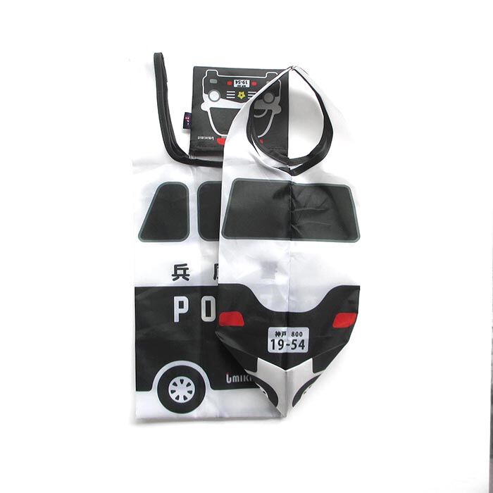 コンビニエコバッグ（兵庫県警察コラボ パトカー：リフレクター付