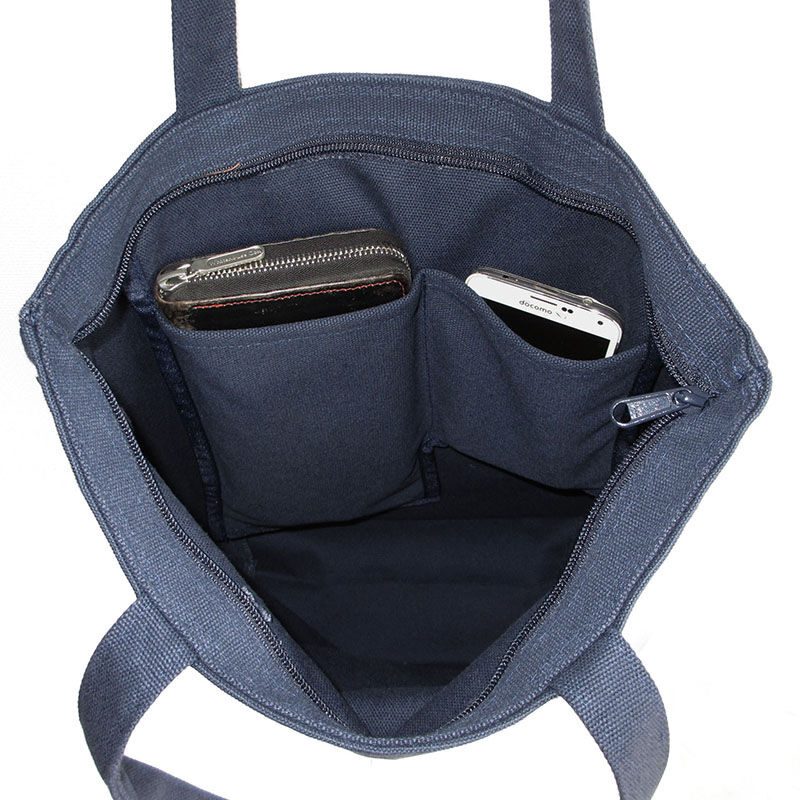 ZERONEWYORK トートバッグ ネイビー NEWYORKER（ニューヨーカー）の「シュリンクレザートートバッグ