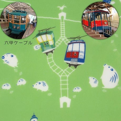 A4クリアファイル　（山　神戸）
