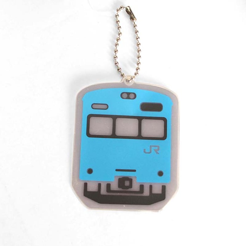 コンビニエコバッグ（103系和田岬線：リフレクター付） スカイブルー