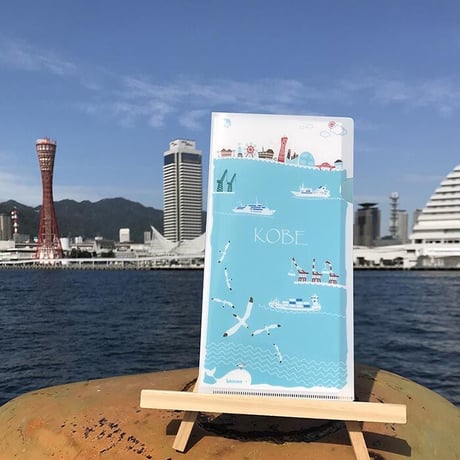 チケットクリアファイル（海　神戸）