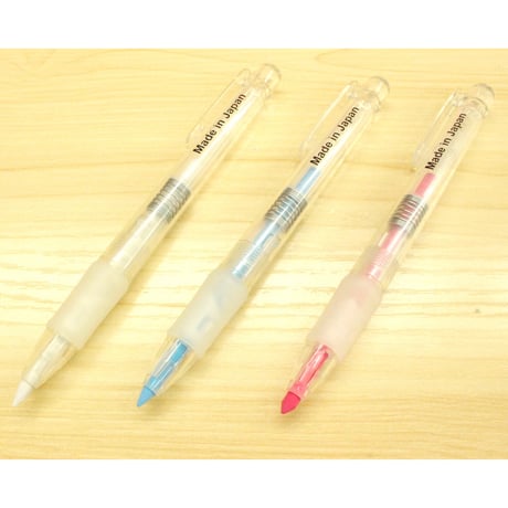 ノック式 水性チャコ【チャコペン 印付け 太めで柔らかい芯 ハンドメイド 手芸 】
