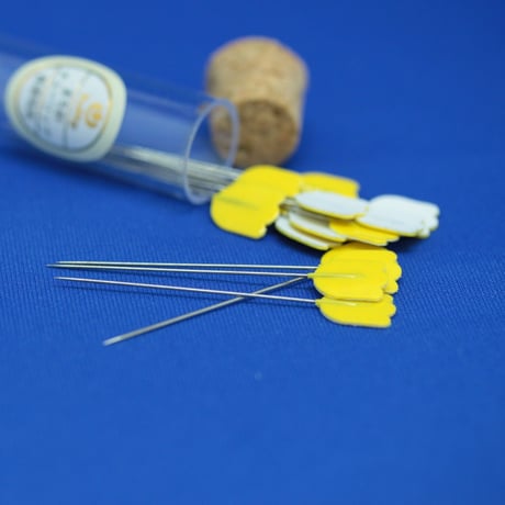 チューリップ　針ものがたり　　　　まち針　チューリップ　普通地用　(0.55㎜×48.0㎜)　15本入り