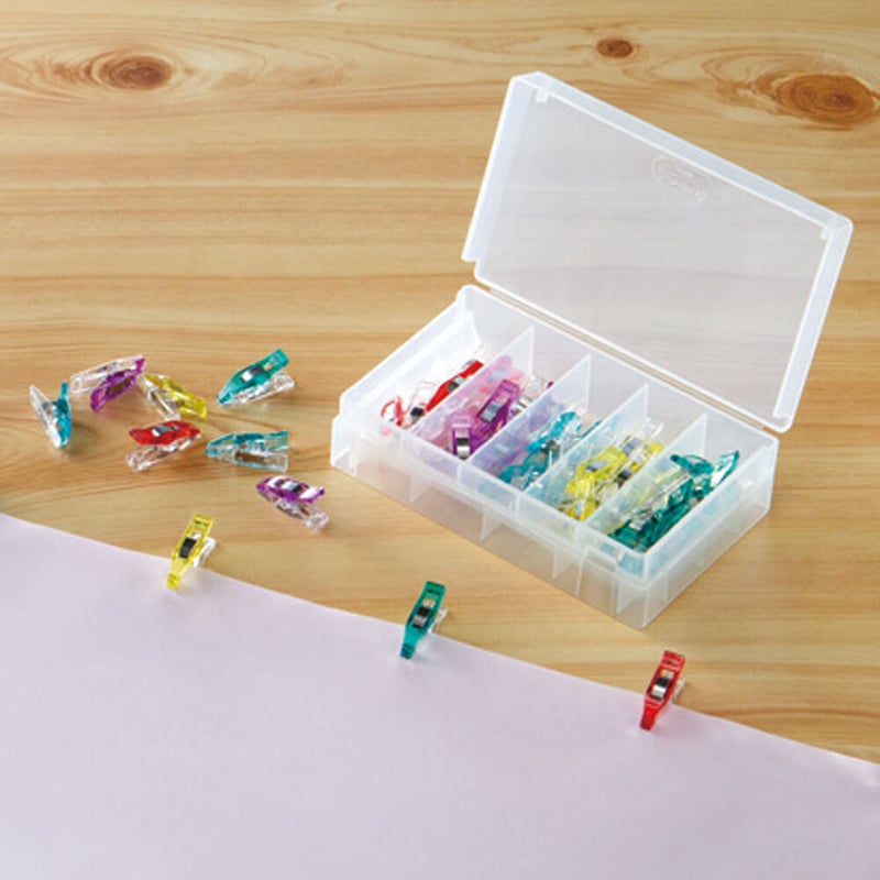 クロバー 仮止めクリップ ミニ50ヶ入 CL22-744 | 裁縫道具と布の店  