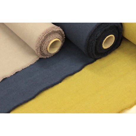 kokochi fabric リネンウールコットン　104ｃｍ幅【10ｃｍ単位の切売り】