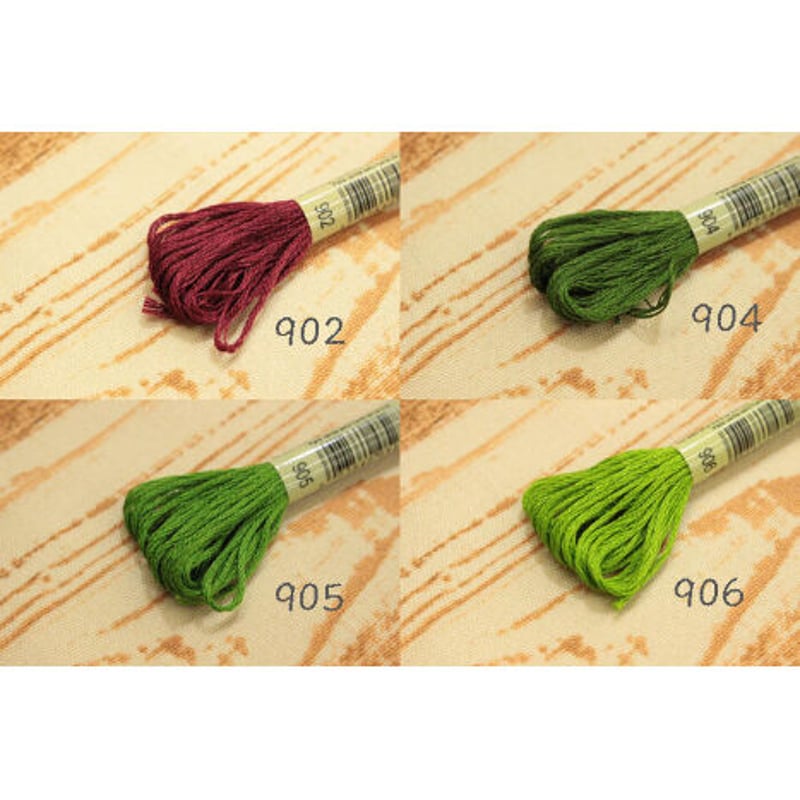DMC＃25刺繍糸895～919 | 裁縫道具と布の店 Handmade-in