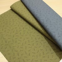 La vie en Rose 草【10cmあたり】 【ナチュラル シンプル 葉っぱ 花 パッチワーク グレー グリーン ハンドメイド 生地 布】