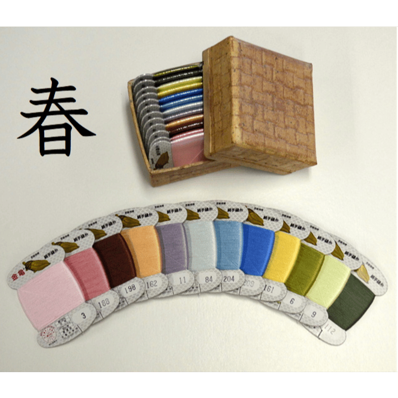 昭和レトロ　裁縫糸としつけ糸104個　金亀、ひょうたん、福助印　箱入り 昭和レトロ 裁縫糸としつけ糸104個 金亀、ひょうたん、福助印 箱入り