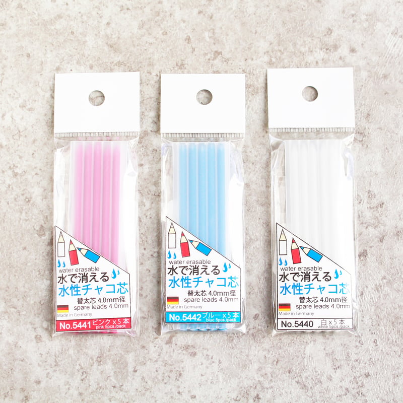 ノック式水性チャコペン【在庫限り】 本体・替え芯 | 裁縫道具と布の店