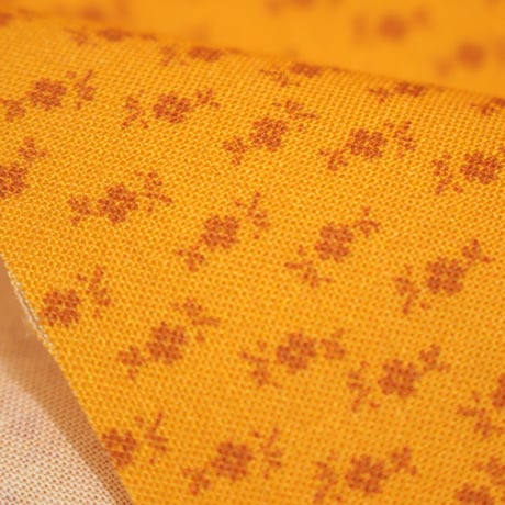 「Windhamfabrics」CircaCirca Sharp Cheddar オレンジ【10cmあたり】 【USプリント 生地】