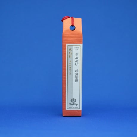 チューリップ　針ものがたり　　　　きぬ針13号　きぬぬい　超薄地用　(0.51㎜×28.8㎜)　6本入り
