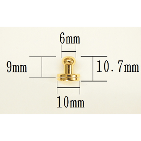 クラフト社　ギボシ6ｍｍ　2個入