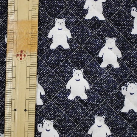 くま キルティング 850197-1【10cmあたり】