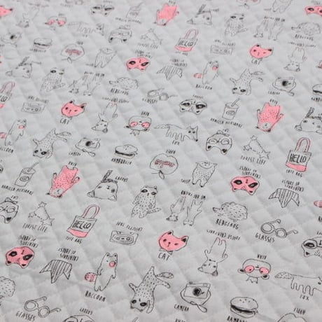 きゅるるコレクション キルト 41075-7【10cmあたり】