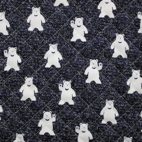 くま キルティング 850197-1【10cmあたり】