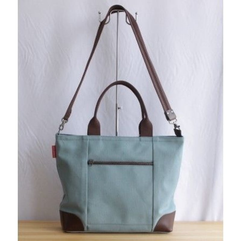 3WAYトートバッグ (川北かばん) アイスグレー | 裁縫道具と布の店