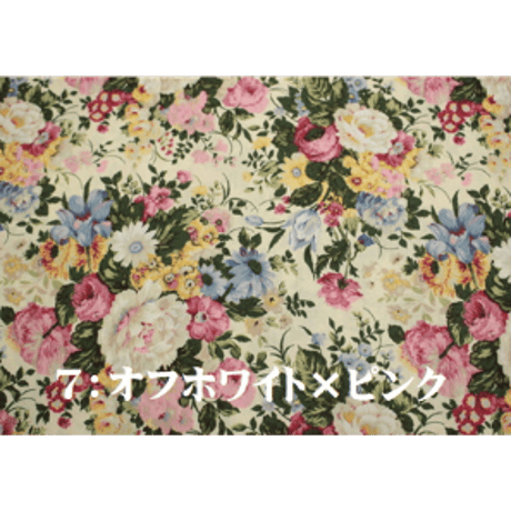 YUWAシャーティング　アンティークフラワー【10㎝単位】