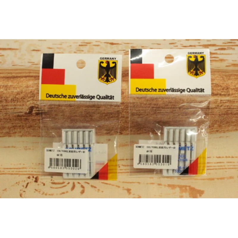 SCHMETZ 130/705HLL 家庭用レザー針 #14 #16 #18 5本入り | 裁