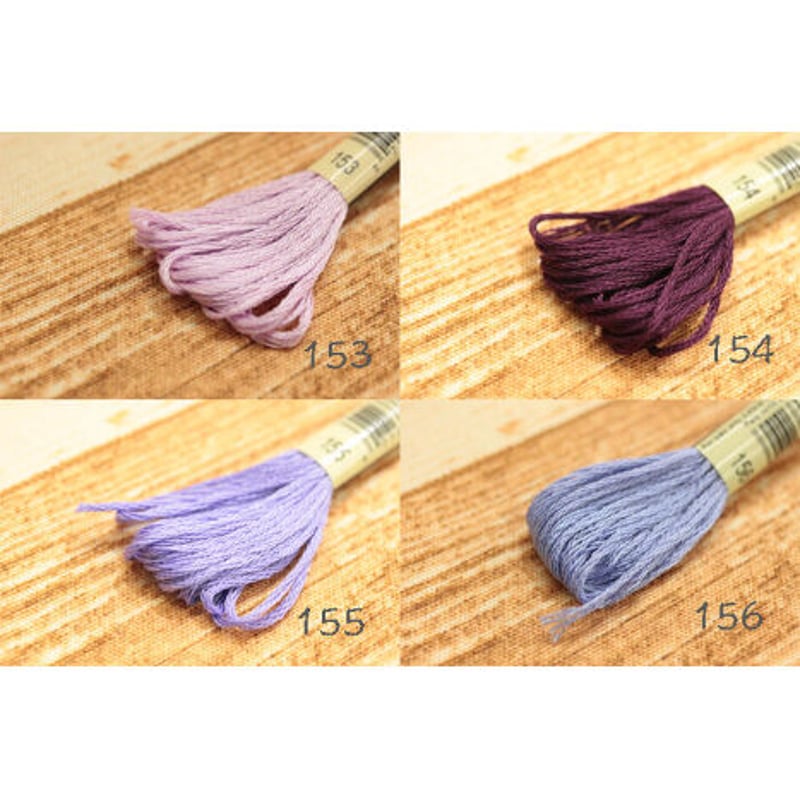 DMC＃25刺繍糸150～162 | 裁縫道具と布の店 Handmade-in