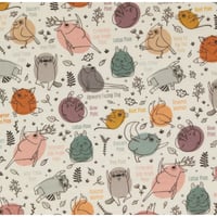 Michael Miller YOGA ANIMALS  『YOGA PRACTICE』【10ｃｍ単位】