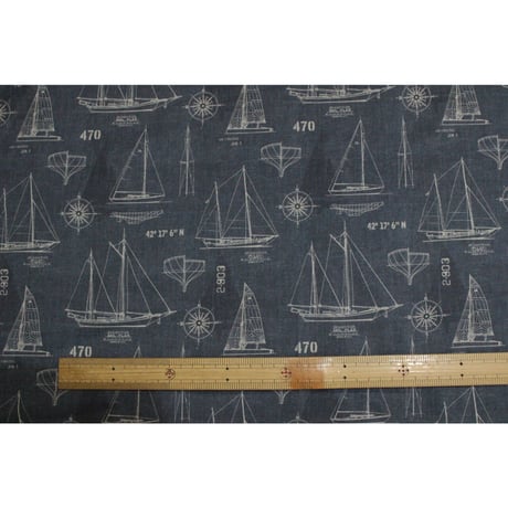 Michael Miller   『Sailing』CX10843 CX10842【10ｃｍ単位】