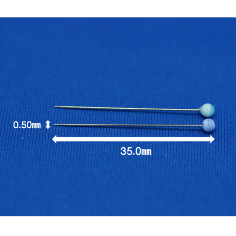 チューリップ　針ものがたり　　　　まち針　　あおぞら　(0.50㎜×35.0㎜)　20本入り