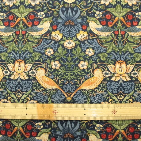 MODA  BEST of MORRIS いちご泥棒(strawberry thief) オックス【10ｃｍ単位での販売】