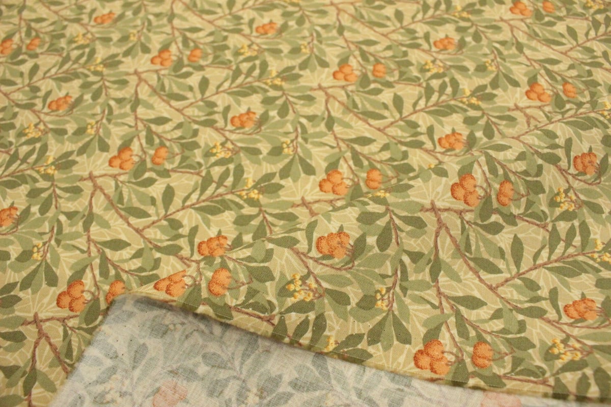 MODA MORRIS MEADOW Arbutus(ヤマモモ) シーチング110㎝幅【10 MODA MORRIS MEADOW Arbutus(ヤマモモ) シーチング110㎝幅【10