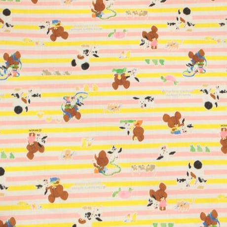 くまのがっこうシーチング【10cmあたり】