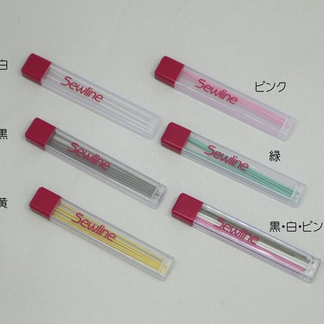 ソーライン布用シャープペンシル替芯６本入