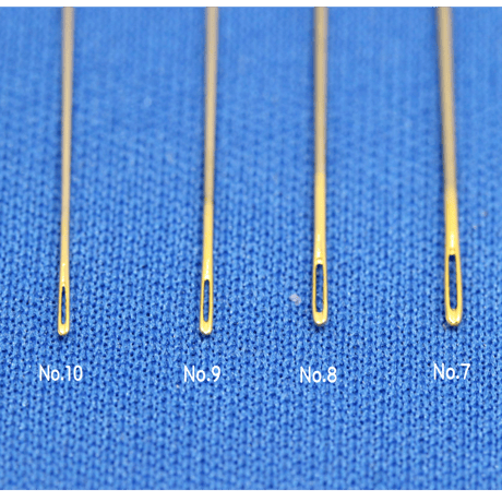 チューリップ　針ものがたり フランス刺繍針　細番手アソート（No.7～No.10）　4種×2本入り
