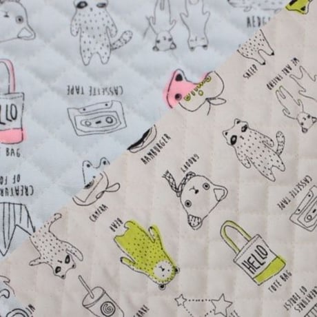 きゅるるコレクション キルト 41075-7【10cmあたり】