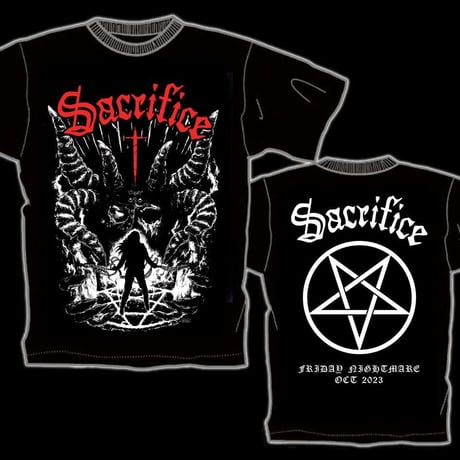 SACRIFICE Limited Edition T-Shirt for the October 13, 2023 show