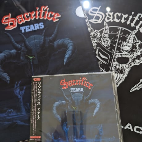 SACRIFICE "Tears" Remaster (Japan Edition + obi) + Limited Special A4 File Folder