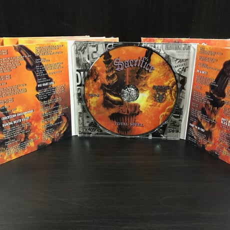 SACRIFICE "Total Steel" Digipak CD (2021 Reissue)