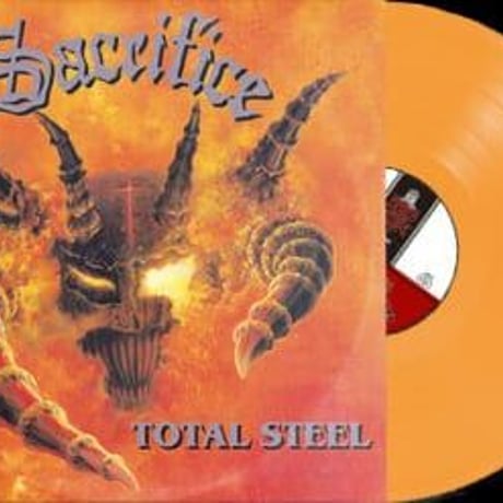 SACRIFICE "Total Steel" Orange Wax (Japanese obi + Total Steel sticker)
