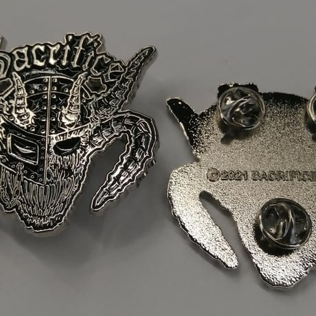 SACRIFICE Metal Pin