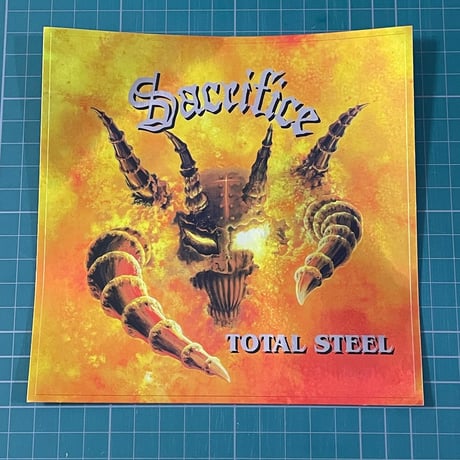 SACRIFICE "Total Steel" Black Vinyl (Japanese obi + Total Steel sticker)