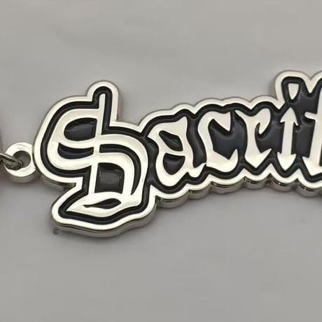 SACRIFICE Logo Key Ring