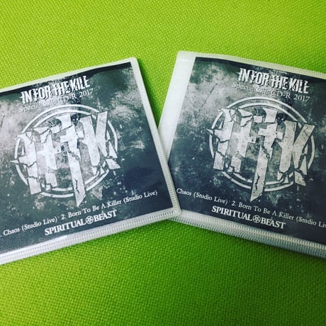 IN FOR THE KILL "In For The Kill" +Special Gift CD-R (Japan Edition + obi)