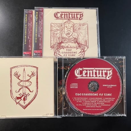 CENTURY "The Conquest Of Time" (Japan Edition + obi)