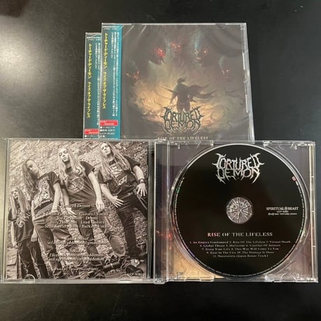 TORTURED DEMON "Rise Of The Lifeless"(Japan Edition + obi)
