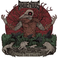 RAVENOUS "Eat The Fallen" (Japan Edition + obi)